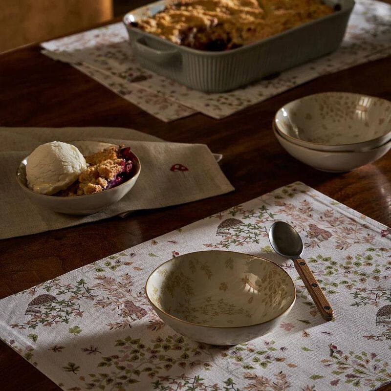 Sophie Allport Nibbles Bowl Stoneware - Woodland Friends image number 2