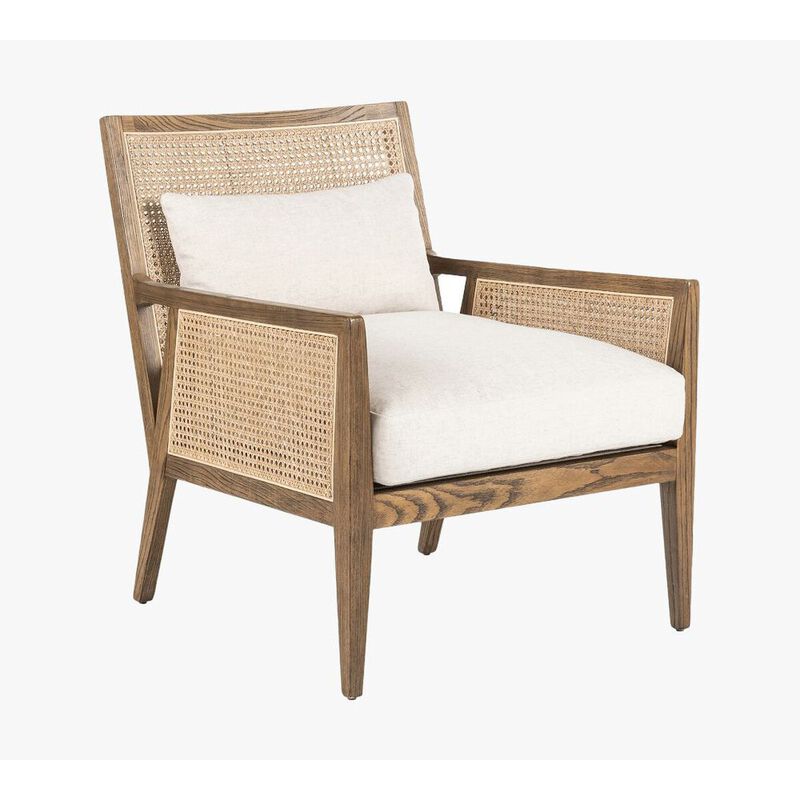 Pottery Barn Lisbon Cane Armchair image number 3