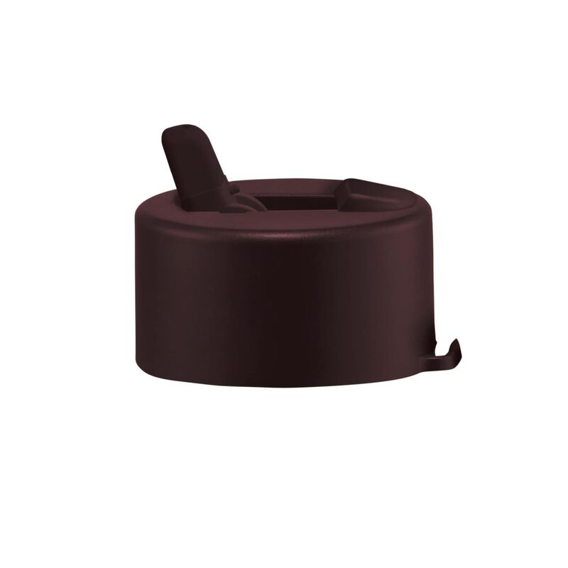 frank green Replacement Flip Straw Lid Hull Chocolate image number 0