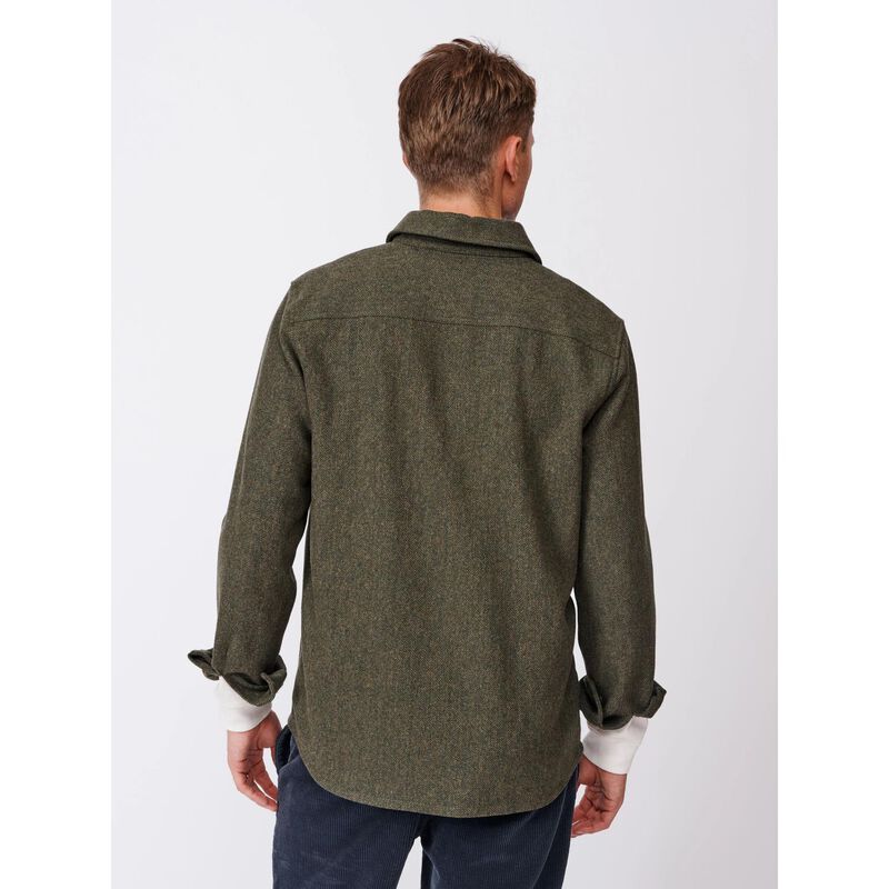 Aubin Ravendale Wool Overshirt image number 1