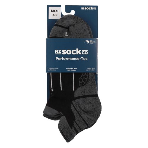 NZ Sock Co Sport Performance Tec Low Cut
