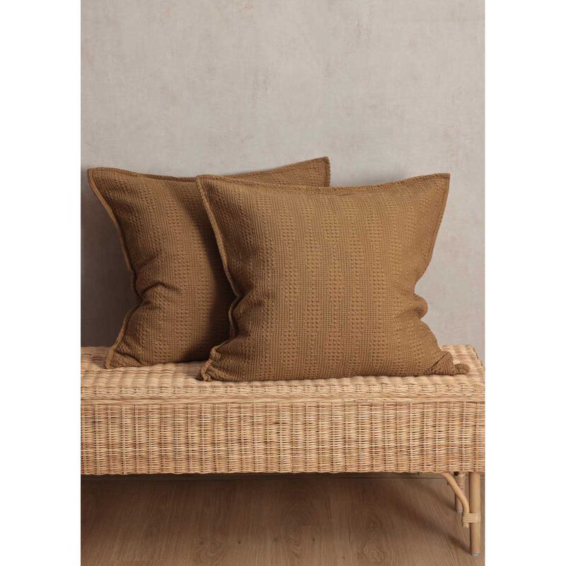 MM Linen Ansel Euro Set of 2 - Dijon image number 0