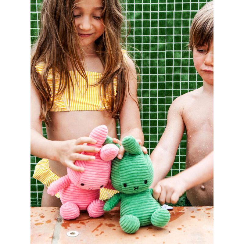 Miffy Plush Miffy Eco Corduroy Bubblegum Pink 23 cm image number 3