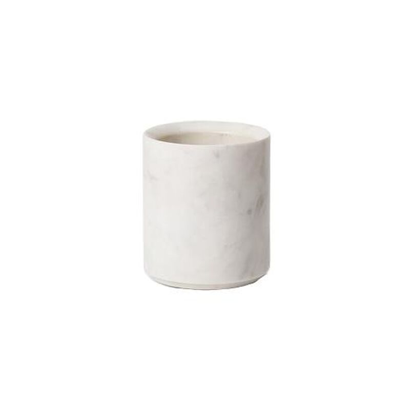 Città Marble Utensil Holder White S 11cmdiax14.5cmh image number 0