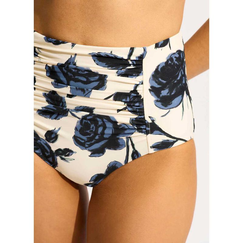 Seafolly Ruched Front High Waisted Pant image number 2