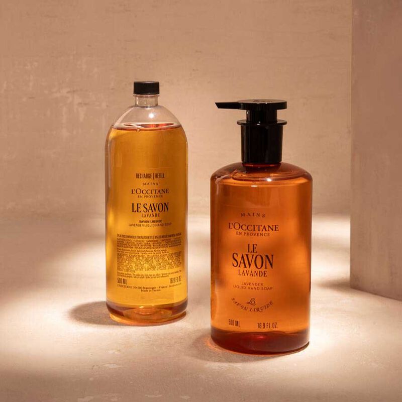 L'Occitane Shea Lavender Liquid Soap Ref 500ml image number 1