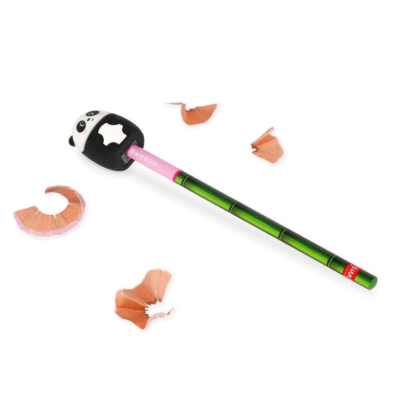 Legami Panda Mini Friends Pencil Sharpener image number 2