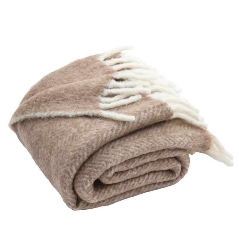 MM Linen NZ Wool Throw 130x200 image number 0