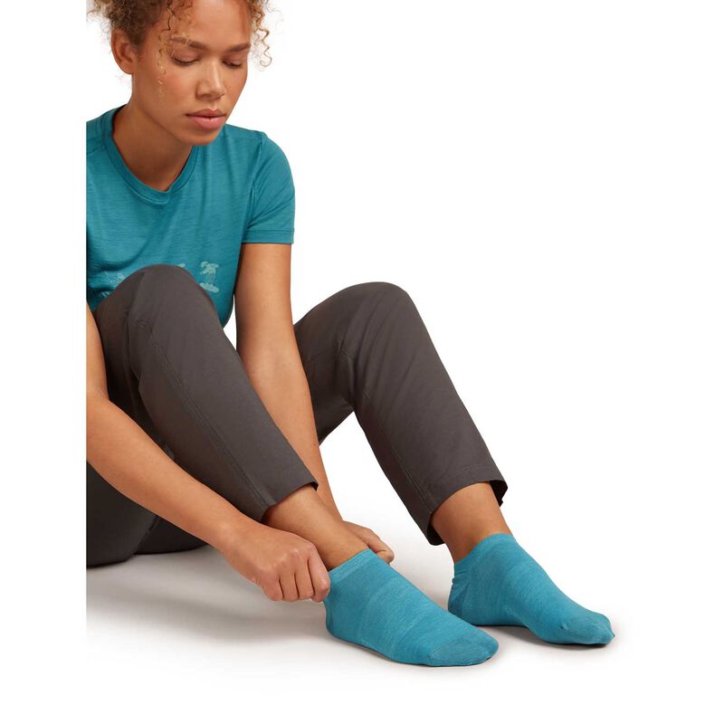 Icebreaker Womens Lifestyle Fine Gauge No Show image number 1