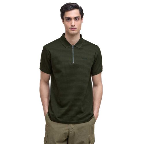 Barbour International Alfred Jacquard Stripe Polo Shirt