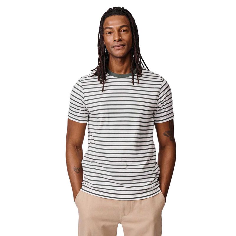 Aubin Ancaster Striped Tee image number 0