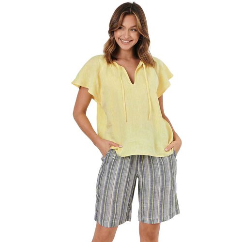 Naturals By O & J Lemon Top