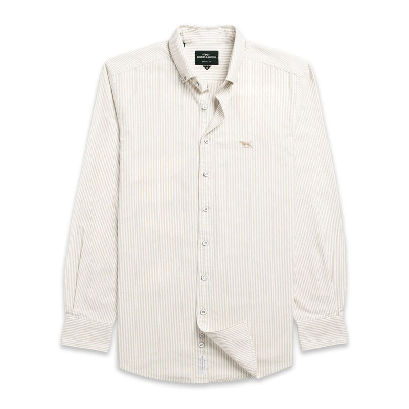 Rodd & Gunn Gunn Oxford Stripe Ls Sports Fit Shirt image number 19
