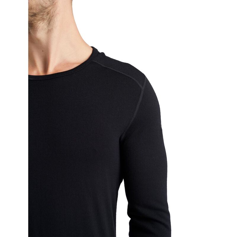Icebreaker Mens Merino 260 Tech Long Sleeve Crew Neck Thermal Top image number 2