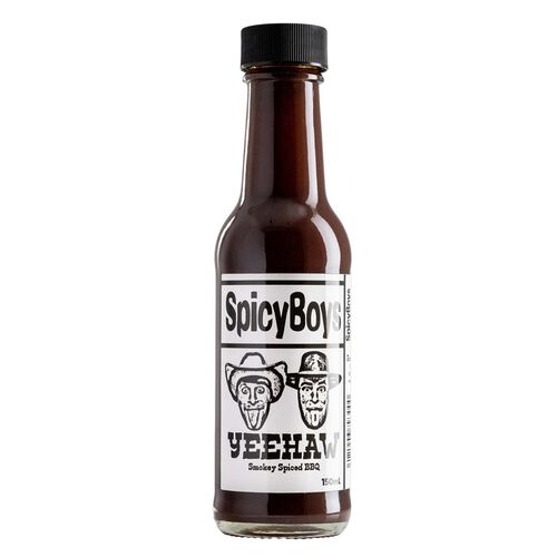 SpicyBoys Yeehaw Smoky BBQ Mild Hot Sauce 150ml