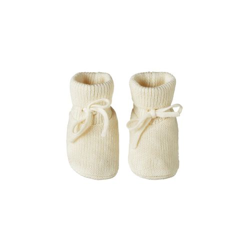 Nature Baby Merino Knit Drawstring Booties