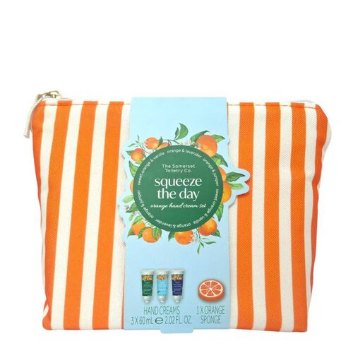 The Somerset Toiletry Co Squeeze The Day Hand Cream Trio Orange