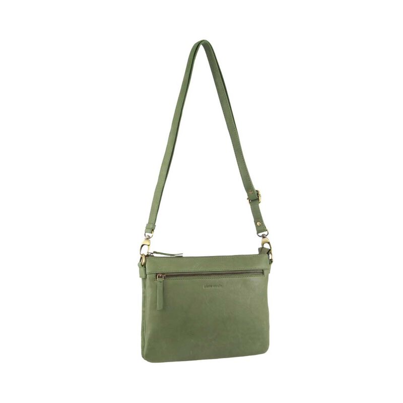 Pierre Cardin Ladies Leather Crossbody Bag image number 3