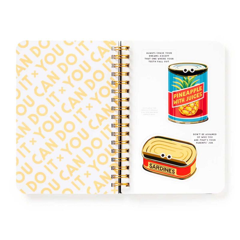 Brass Monkey You Can Do It Googly Sticker Book image number 3