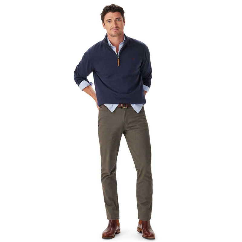 R.M. Williams Ernest Merino 1/4 Zip Knit image number 3