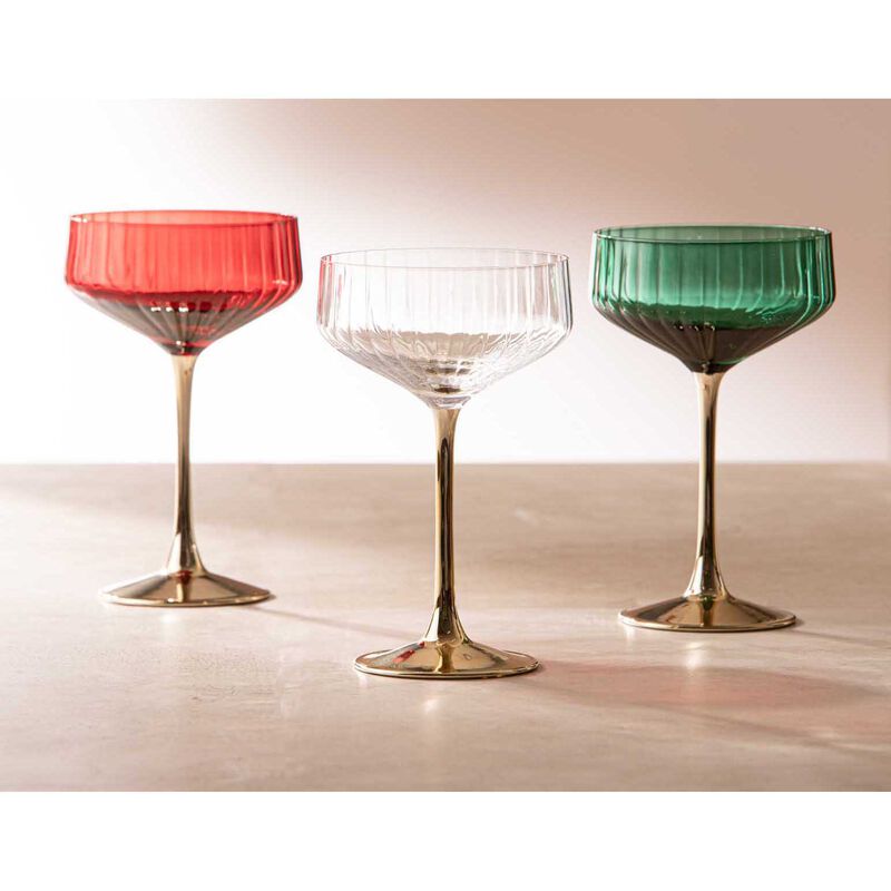 Tempa Valentina Clear 2pk Coupe Glass image number 1