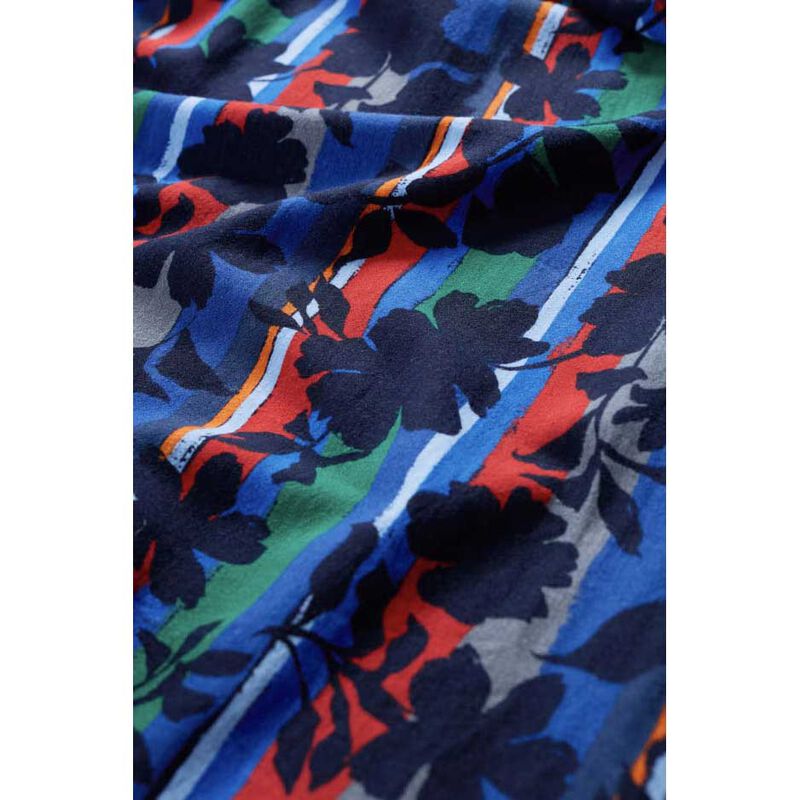 Seasalt Cornwall Sea Call Dress Camellia Stripe Ink image number 2