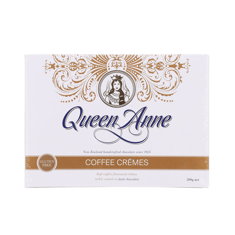 Queen Anne Dark Chocolate Coffee Cr&egrave;mes 200g image number 0