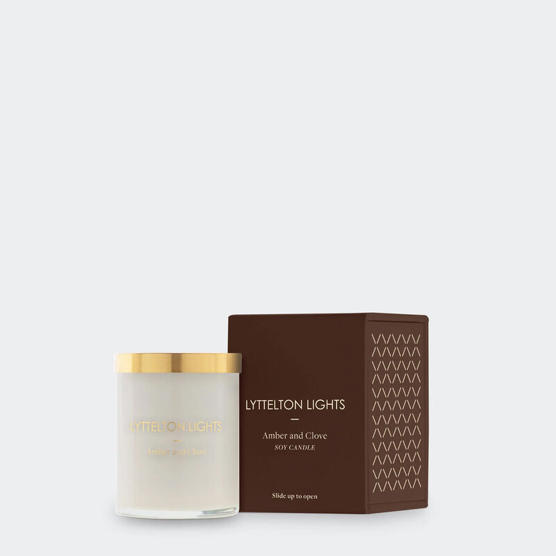 Lyttelton Lights Amber & Clove Candle image number 2