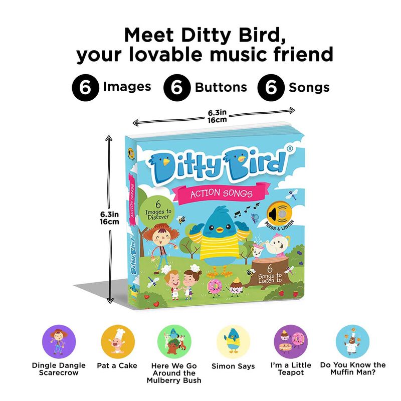 Ditty Bird Action Songs image number 1