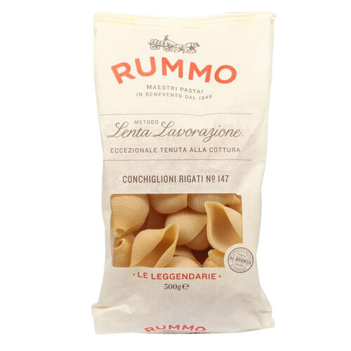 Pasta Conchiglioni Rigate Rummo 500g