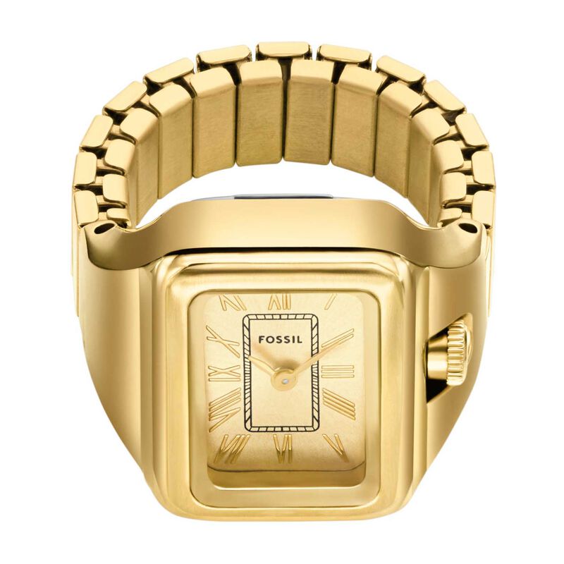 Fossil Raquel Watch Ring Gold-Tone ES5343 image number 2