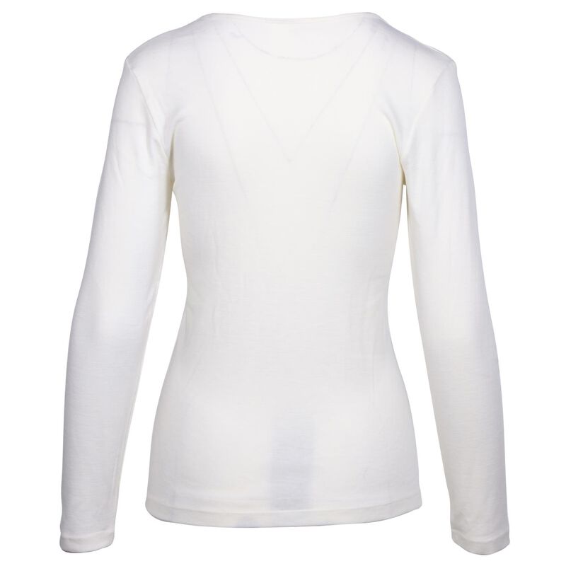 Baselayer Pure Wool Long Sleeve Lace Motif image number 4