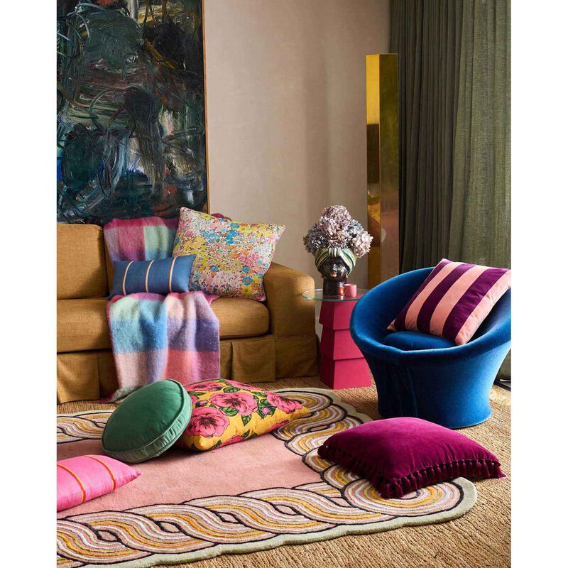 Kip&Co Forever Floral Butter Upholstery Cushion image number 3