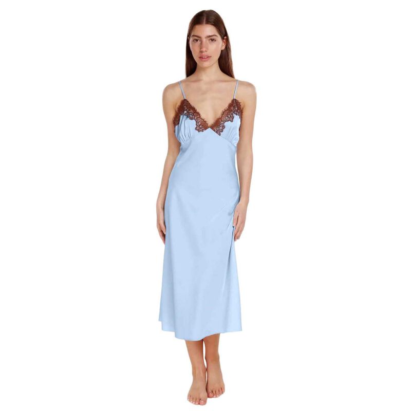 Gingerlilly Magnolia Silky Satin Long Gown image number 4