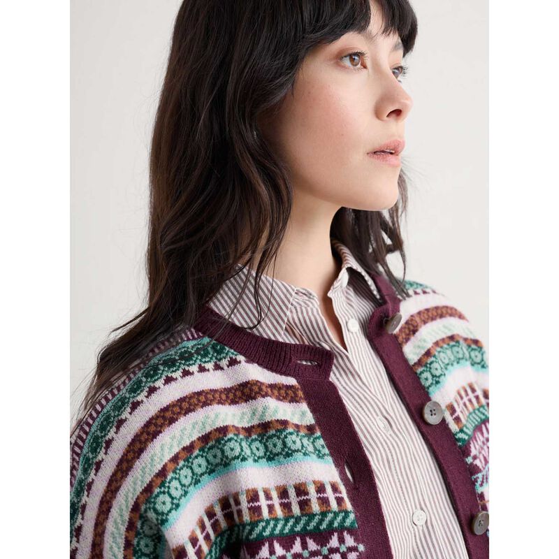 Seasalt Cornwall Copperhouse Cardigan Float Sardine Multi image number 2