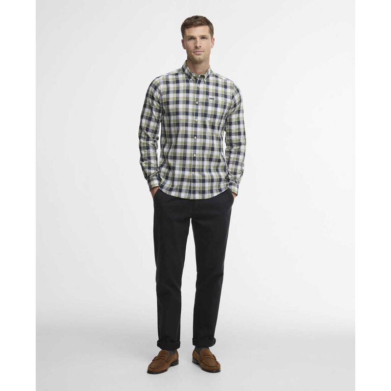 Barbour Harwood Gingham Long-Sleeved Tailored Shirt image number 3