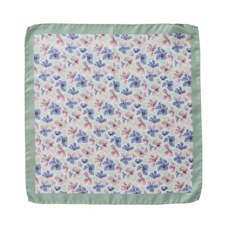 Gibson Soft Floral Pocket Square image number 0