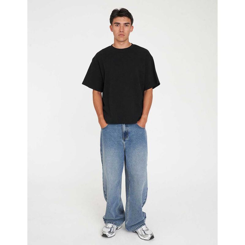 Huffer Crop Waffle Sup Tee image number 3