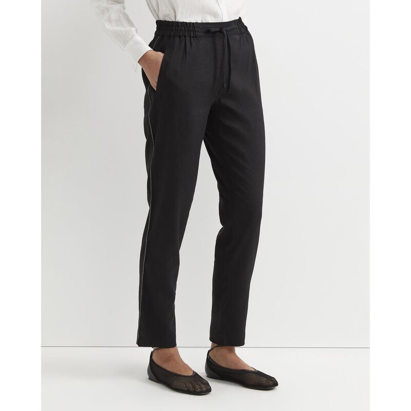 Sportscraft Rosa Bead Trim Linen Pant image number 2