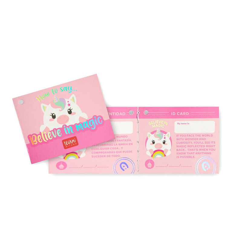 Legami Super Cute! Unicorn Plush image number 3