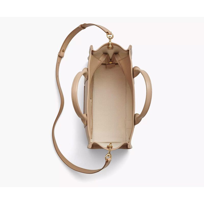 MARC JACOBS The Leather Medium Tote Bag image number 2