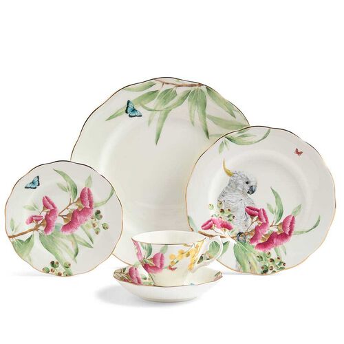 Royal Albert Miranda Kerrra Mk-australiana5 Pc Set White
