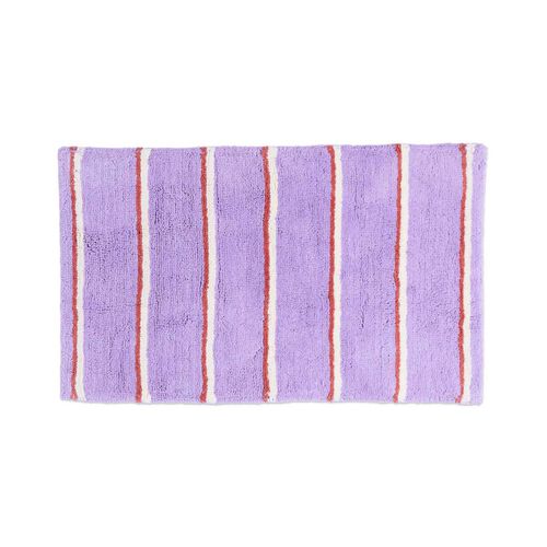 Kip&Co Lavender Field Stripe Bamboo Bath Mat
