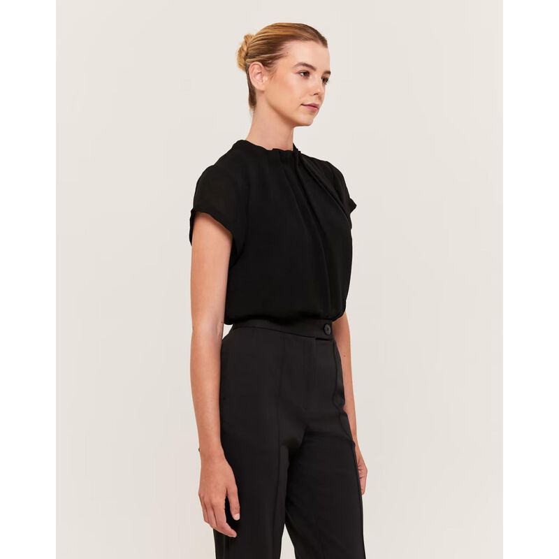 SABA Willa High Neck Ss Top image number 2