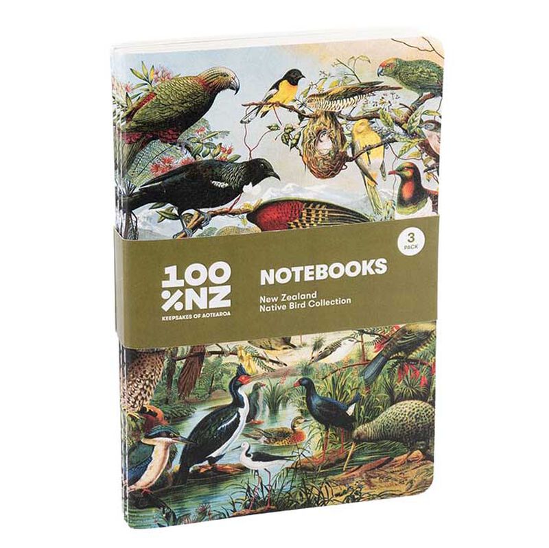 NZ Native Birds Notebook Set image number 0