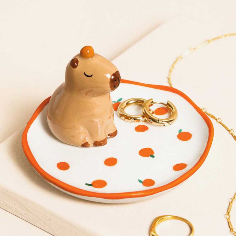 Sass & Belle Capybara Trinket Dish image number 1
