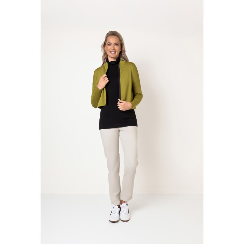 B Merino Zip Cardi image number 7