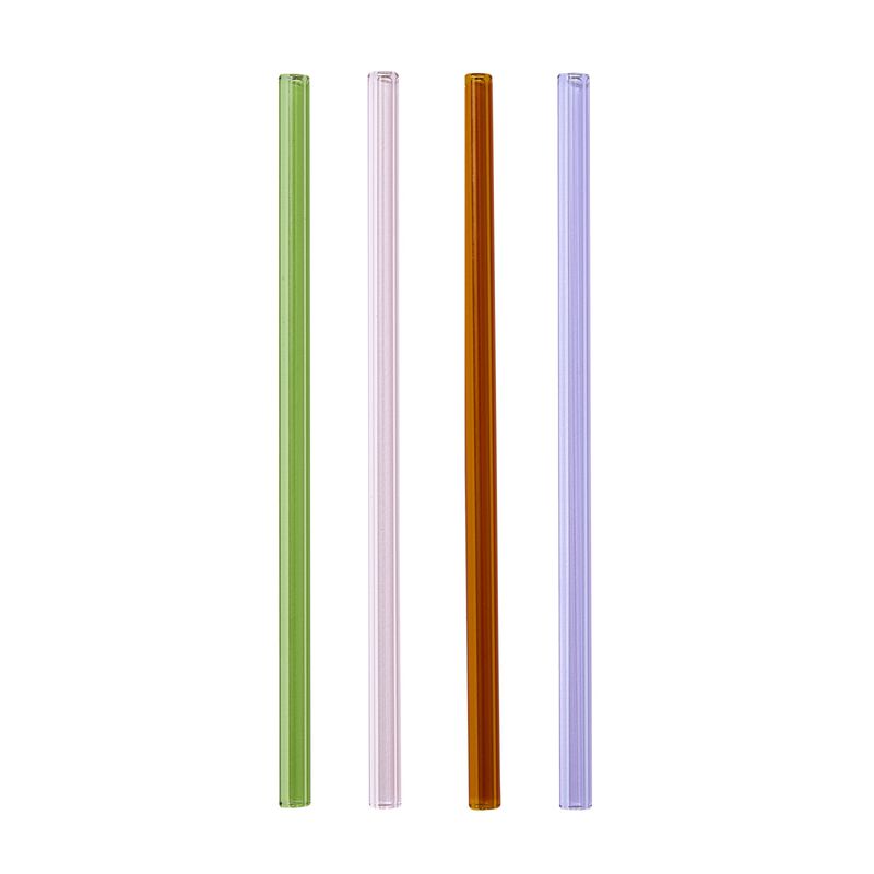 Fazeek Transparent Straws - Set of 4 image number 0