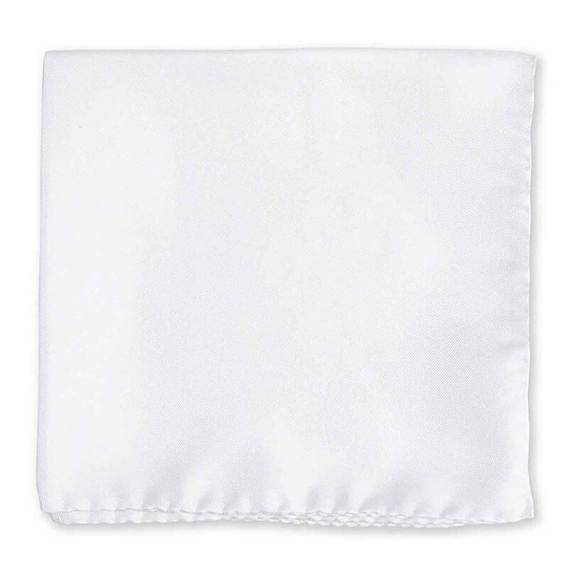 Cambridge Cc Silk Twill Pocket Square image number 0