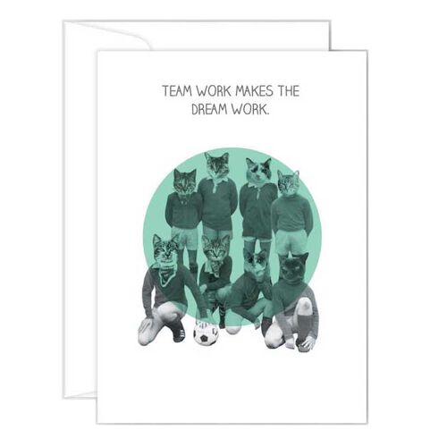 Poppy Card - Teamwork